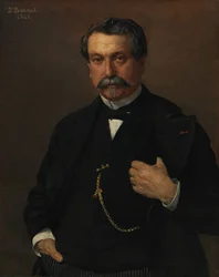 Férfi portré, 1868.