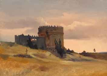 Caecilia Metella sírja, c. 1830.