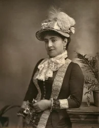 Adelina Patti, olasz operadíva, 1882.