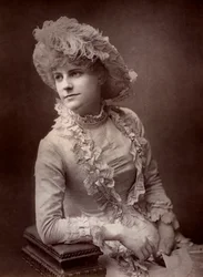Violet Cameron brit színésznő, 1882