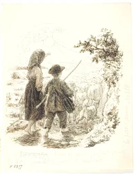 Marie és Jujules, mint pásztorok