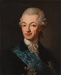 III. Svéd Gusztáv portréja, c. 1790