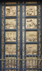 A Paradicsom kapui a firenzei keresztelőkápolnában, másolat, 1425-1452
