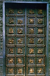 A San Giovanni keresztelőkápolna északi kapui, 1403-1424