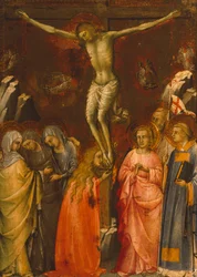 Keresztre feszítés, Lorenzo Monaco műve (1370-1425 körül)