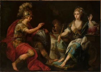 Aeneas és Dido (olaj, vászon)