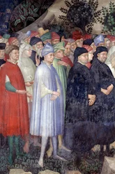 Keresztelő Szent János jóslata, részlet (Freskó