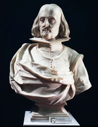 Domenico Petra márványszobra, Lorenzo Vaccaro (1655-1706), Szent Péter-templom Maiella-ban, Nápoly, Olaszország