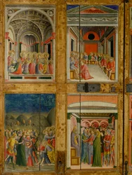 Reliquary of the doors of Santa Maria della Scala. inner panel