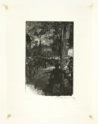 Boulevard Montmartre, este, tizenötödik lemez a Le Long de la Seine et des Boulevards című filmből