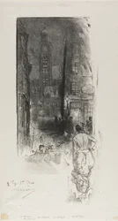 Párizs: a Rue de la Montagne-Ste-Geneviève utca