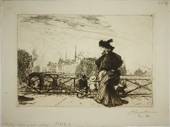 Az Île de la Cité a Pont des Arts felől nézve