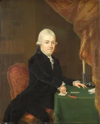Jan Bernd Bicker (1746-1812). Ismeretlen férfi portréja.[1] Alternatív cím vagy címek: Jan Bernd Bicker (1746-1812).[3] Jan Bernd Bicker (1746-1812) amszterdami kereskedő és bankár, 1796-ban a Nemzetgyűlés elnöke, férj portréja