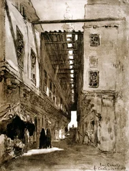 Souks, Kairó, 1928