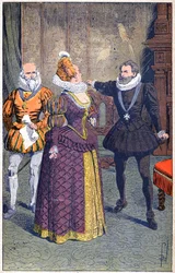 Henri IV és Gabrielle d