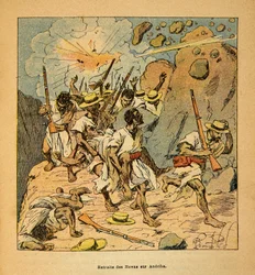 A madagaszkári háború – Az 1885–1895-ös francia expedíciók anekdotikus története, Henri Galli dit Galllichet (1854–1922), illusztrálta: Louis Bombled (1862–1927): Magángyűjtemény