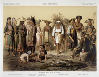Etnikai csoportok 1870 körül a „Journey d