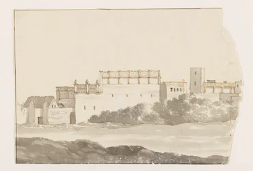 Klooster te Biseglia Utazások Olaszországban, Szicíliában és Máltán - 1778 (sorozat címe)