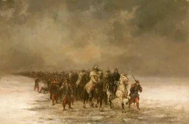 „The Retreat”, 1871