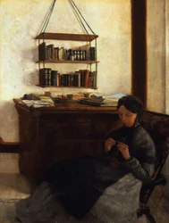 A művészek anyja, 1877