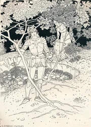 Illusztráció: Spensers Faerie Queene. ének II. 30. vers, c1895