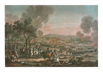 Csata Wagram mellett, 1809. július 7., 1850 körül.