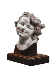 A nevető gyermek vezetője, c. 1752 (porcelán)