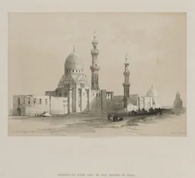 Egyiptom és Núbia, III. kötet: A kalifák sírjai – Kairó. Ayed Be[y] mecsete, 1849.