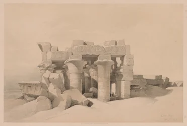 Egyiptom és Núbia: II. kötet – 42. szám, Kom Ombo romjai