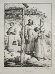 A remete, 1818.