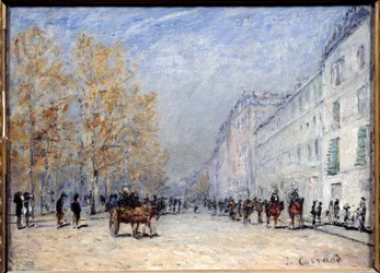 Ebédóra Lyonban. Louis Carrand festménye (1821-1899)