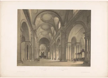 A londoni Szent Pál-székesegyház belseje Szent Pál belső képe Londonban / St. Paul vue intérieure à Londres (cím a tárgyon) Anglia, Írország és Skócia (sorozat címe) Anglia, Írország és Skócia (sorozat címe)