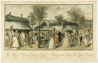 Le Palais Royal kerti séta