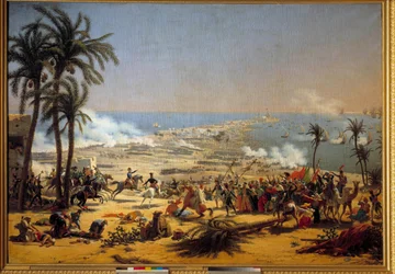 Egyiptom hadjárata (expedíciója) (1798-1801): "" Az aboukiri csata (július 25.