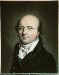 Antoine Dubois (1756-1837) Gautier metszete (színes metszet)