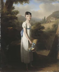 Mademoiselle Athénaïs dAlbenas portréja