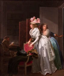 A finom ajándék, 1789-1793 körül (olaj, vászon)