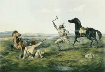 Az utolsó lövés, kiadó: Currier  Ives