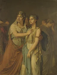 Joanna Cornelia Ziesenis-Wattier és Geertruida Jacoba Grevelink-Hilverdink színésznők.
