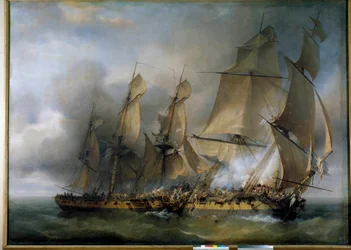 Csata a La Bayonnaise francia fregatt és az angol L