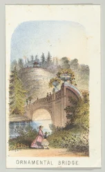 Díszhíd a sorozatból, Views in Central Park, New York, 2. rész, 1864.