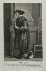 A vak ember koldul