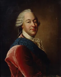 Mihail Illarionovics Voroncov gróf portréja 1714-1767, XVIII. század közepe.