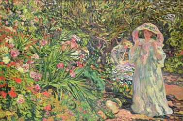 Madame Valtat a kertben