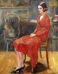 Miss Suzanne ül; Miss Suzanne, ülve