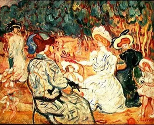 The Playschool (olaj, vászon)