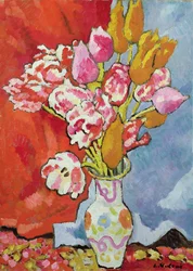 Tulipánok, 1935 körül (olaj, vászon)