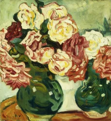 Két váza rózsa; Deux Vases de Roses