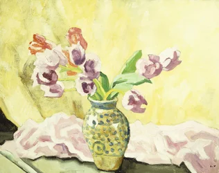 Tulipán váza; tulipán váza
