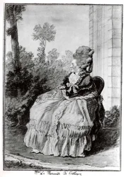 Madame la Marquise de Coëtlogon, kb. 1777.